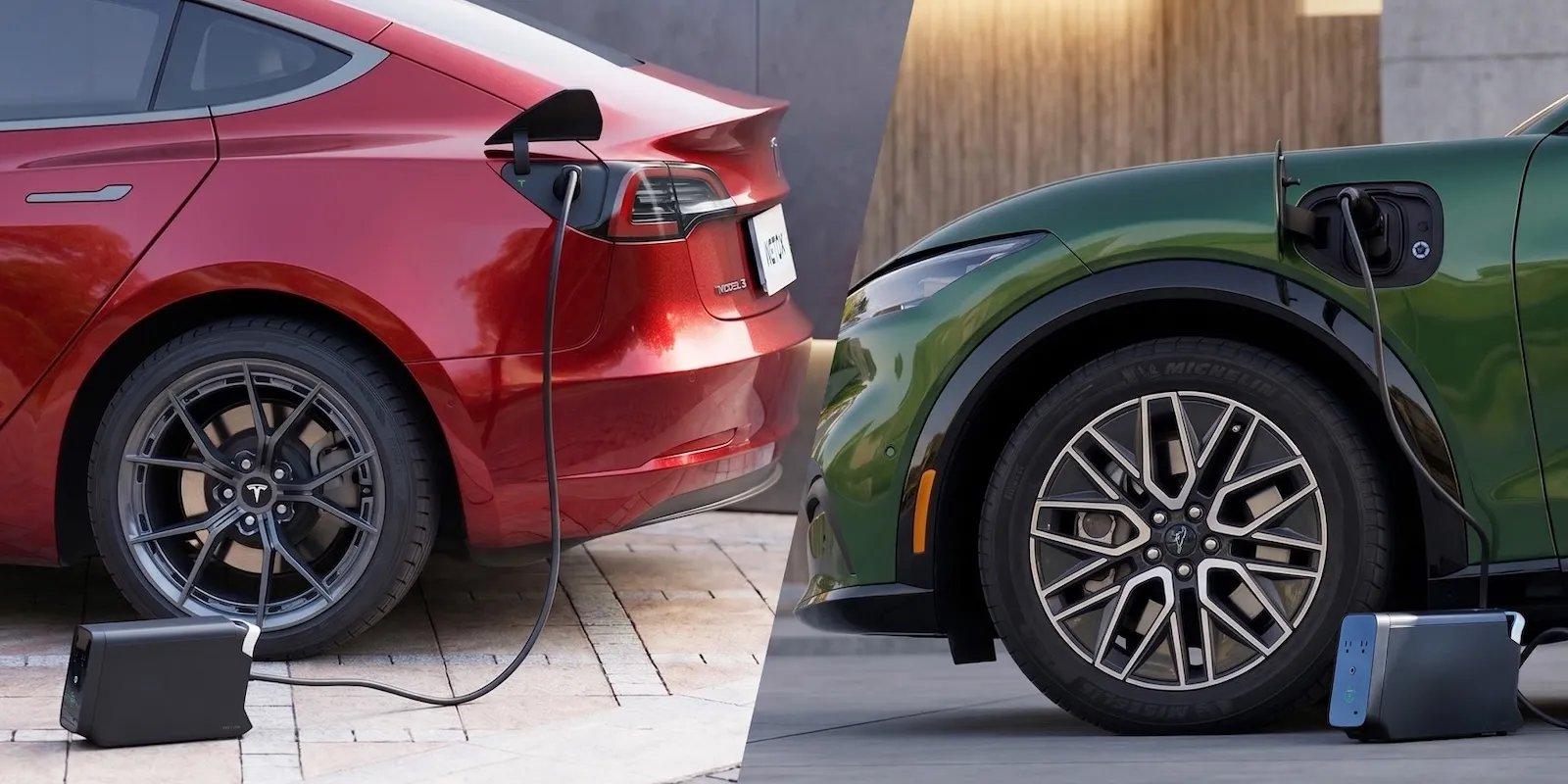 Transformando Teslas e Mach-Es em Estações de Energia V2L